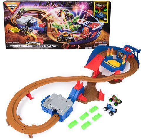Monster Jam Supercharge Speedway Playset