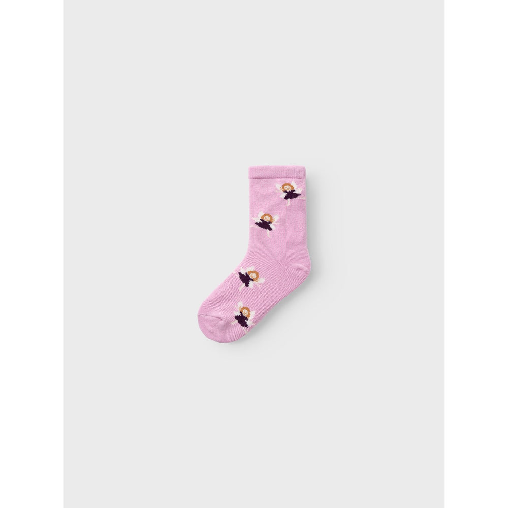 Køb Name It Pastel Lavender Lumy 3-pack Strømper