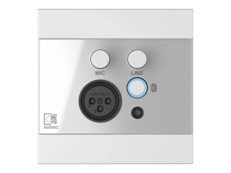 Audac WP225 - Audioforlængerkabel - Bluetooth