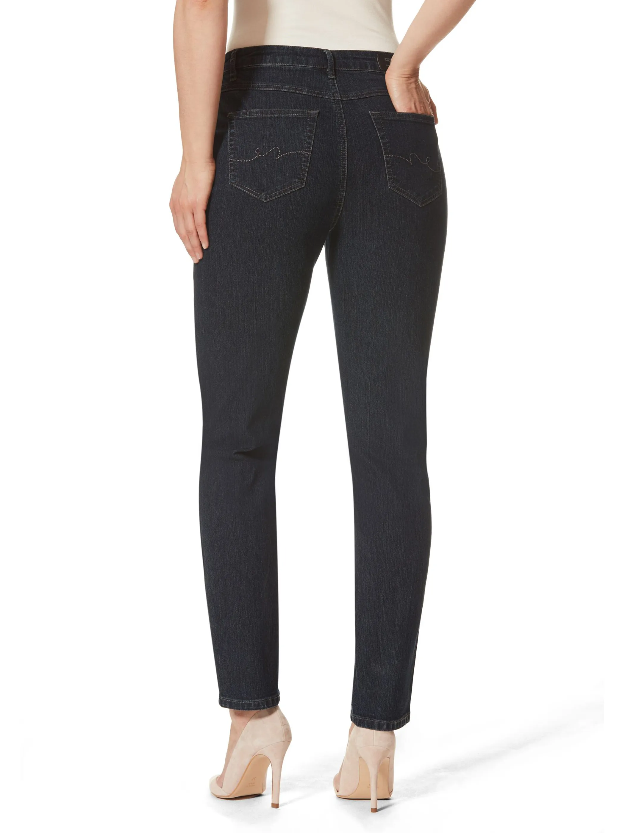 Damen Jeans Tapered Fit