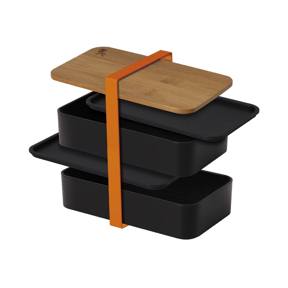 Berlinger Haus 2-teilige Lunchbox mit Bambusdeckel