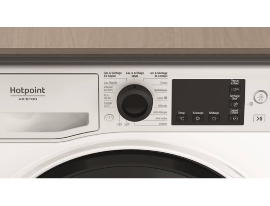 HOTPOINT ARISTON - Lave linge sechant Frontal NDB8635KFR