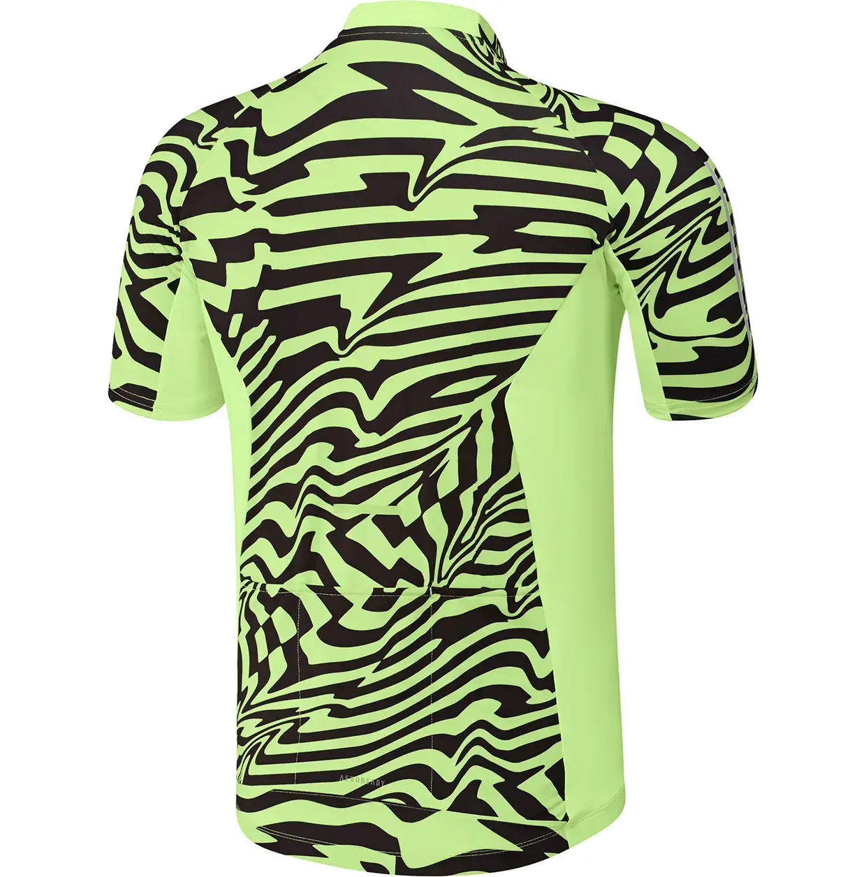 adidas Essential FZ Fietsshirt Korte Mouwen Groen/Zwart Heren