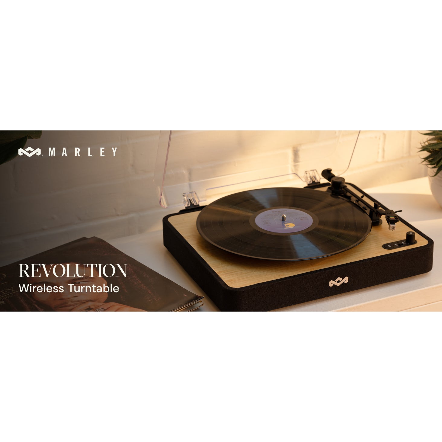 House of Marley Revolution SB Bluetooth platenspeler