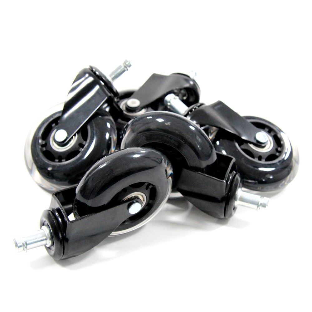 Stuhlrollen 5x ROLO SKATE ST 11mm/75mm 100 % Polyurethan hjh OFFICE