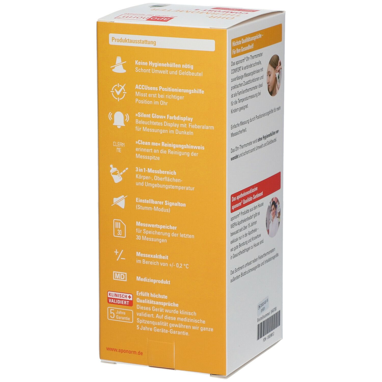 aponorm® Ohr-Thermometer Comfort 4