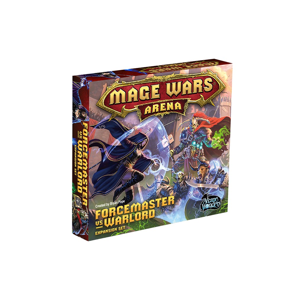 Mage Wars Arena : Forcemaster vs. Warlord