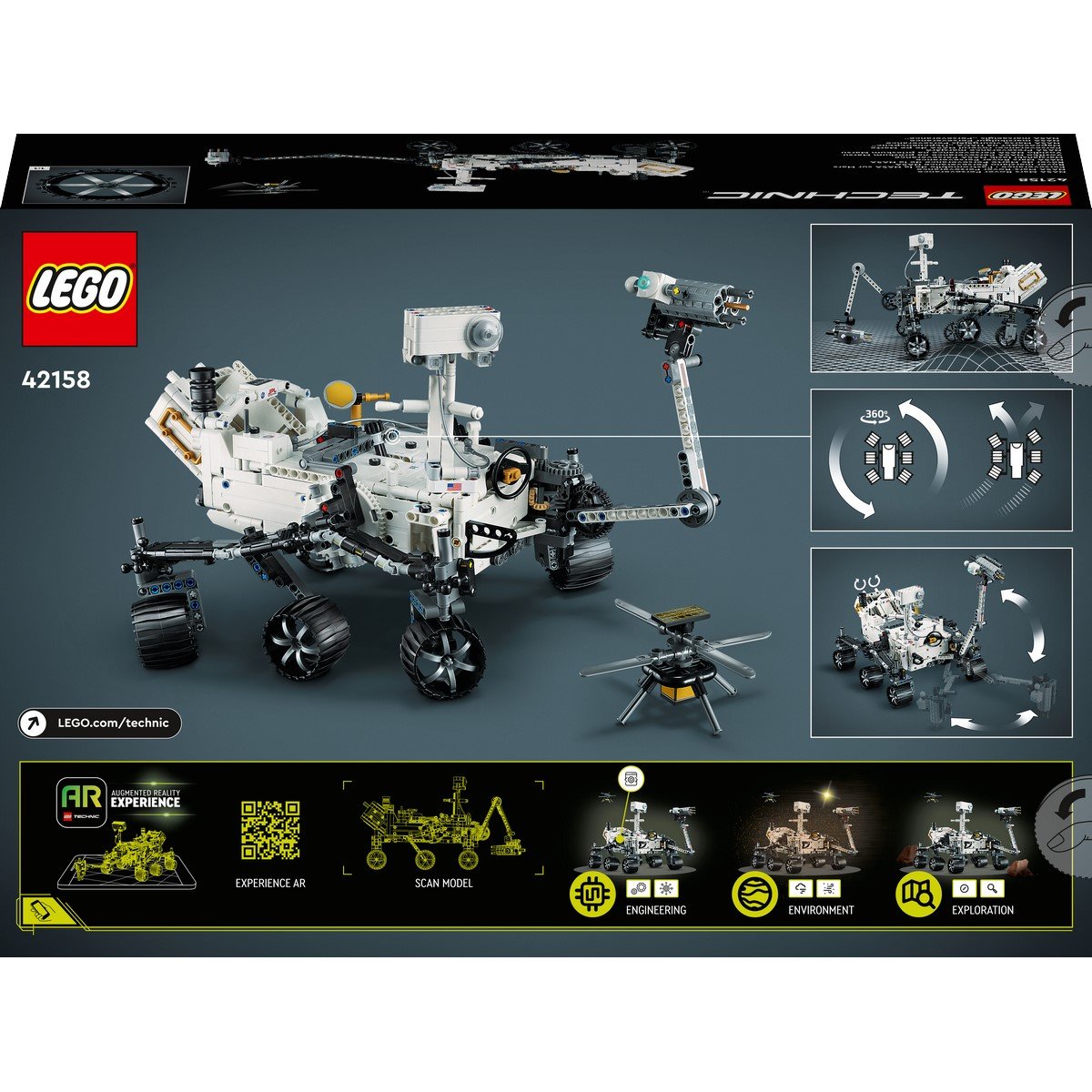 Nasa Mars Rover Perseverance Lego Technic 42158