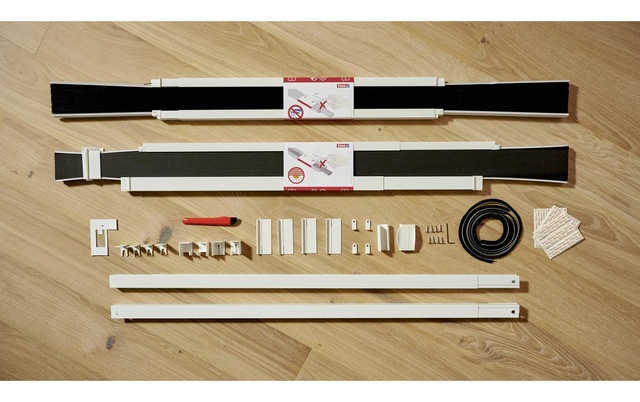 tesa Fliegengitter-Gewebe »2-in-1-Plissee Dachfenster«
