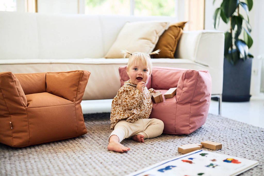 fauteuiltje Beanbag mellow pink
