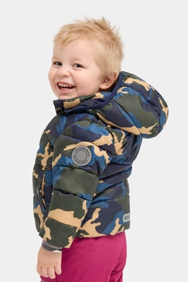 Nordbjørn Narvik Puffjakke, Camo Blue