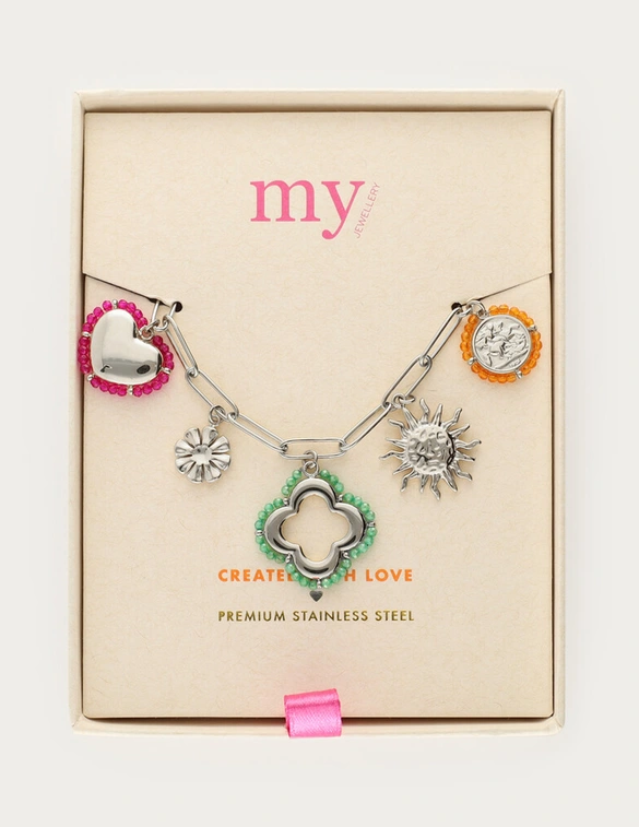 My Jewellery Sunrocks bedelarmband met kralen MJ12618