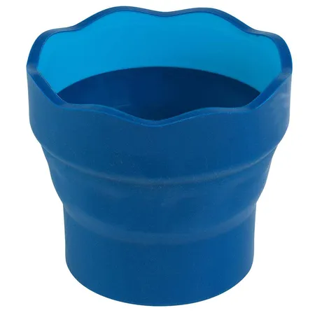 Faber-Castell Wasserbecher Clic&Go, blau