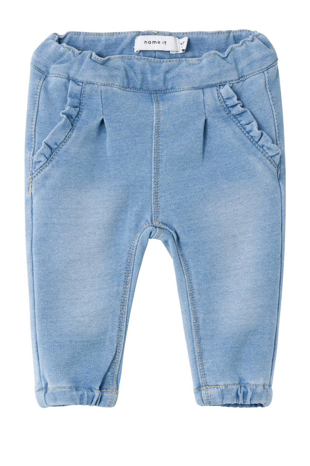 NAME IT baby broek NBFBELLA light blue denim