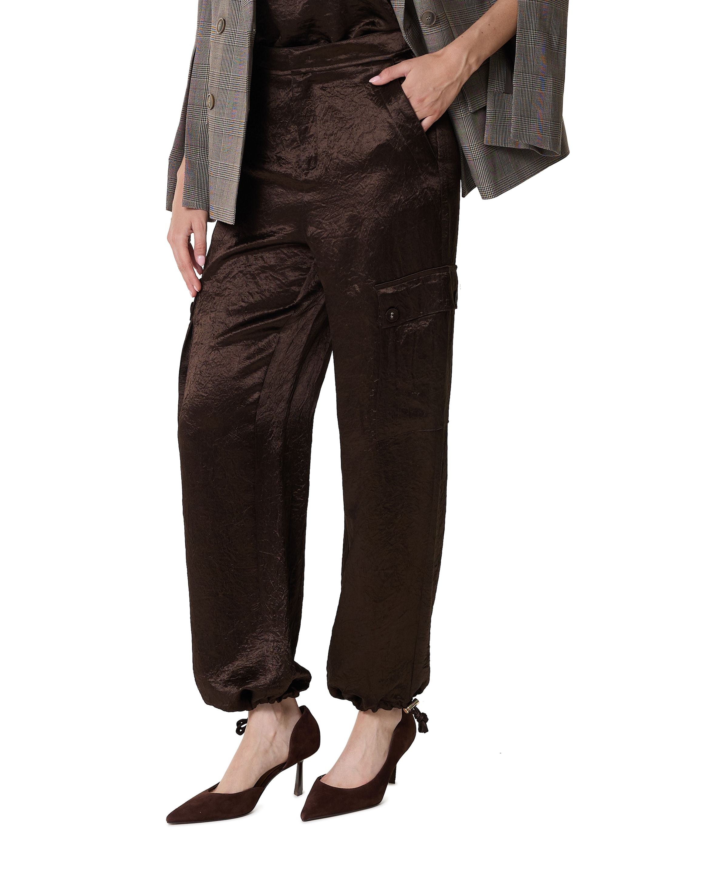 Twinset dames broek bruin