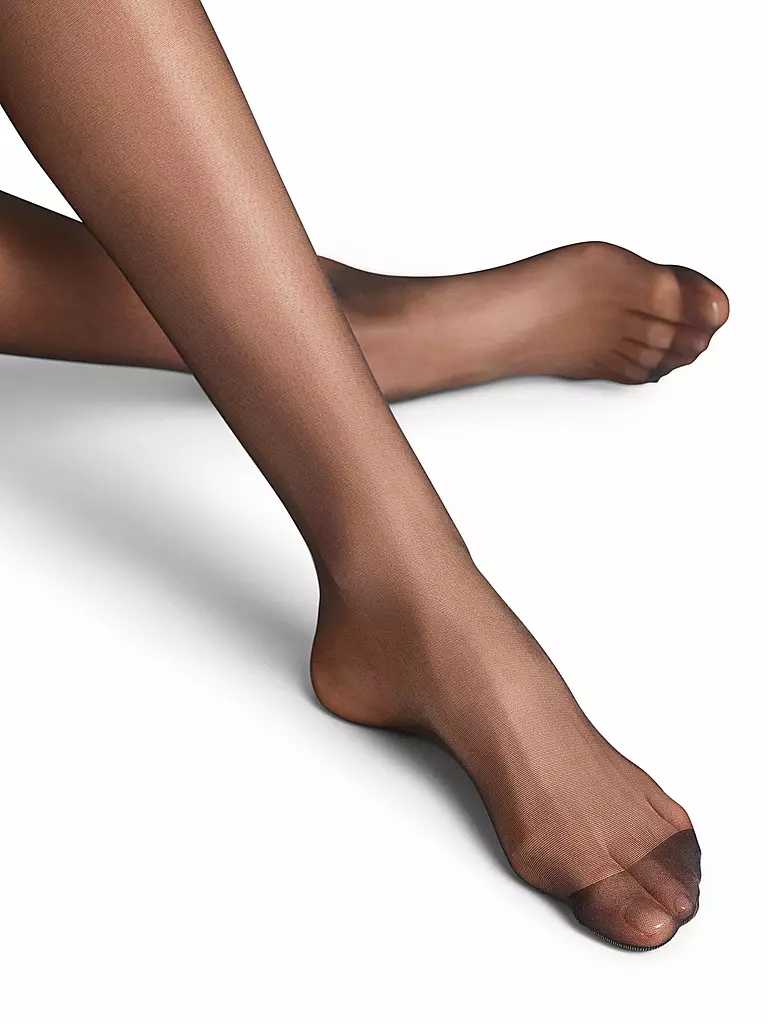 FALKE Strumpfhose Seidenglatt 15 DEN Black schwarz
