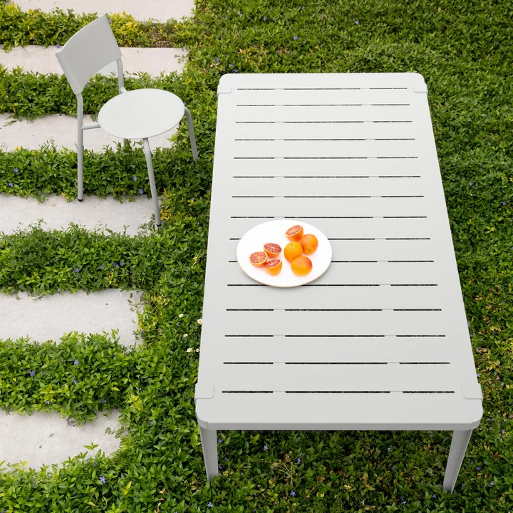 TipToe - Gartentisch MIDI Kollektion, 190 x 90 cm, sonnengelb