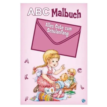 Trötsch ABC-Malbuch mit Geldtasche, sortiert