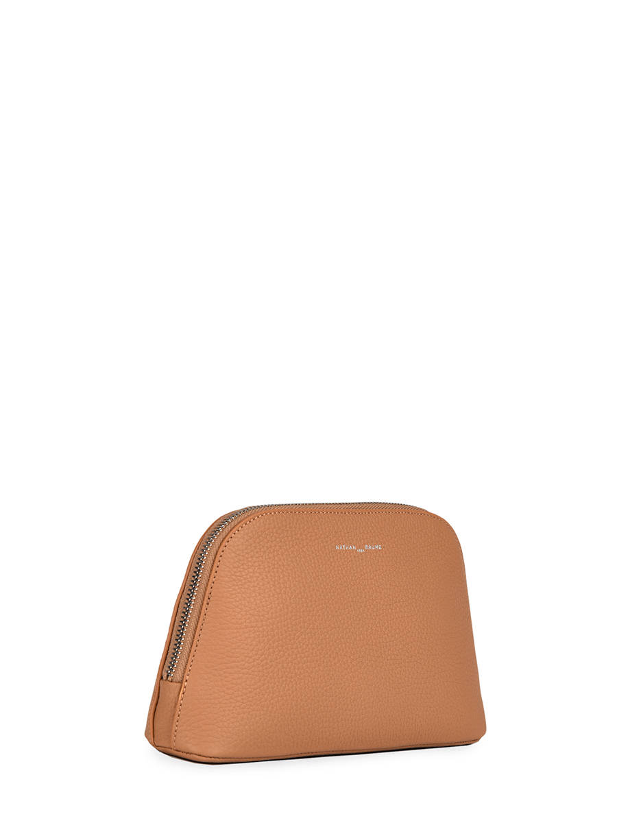 Trousse zippe cuir NATHAN BAUME