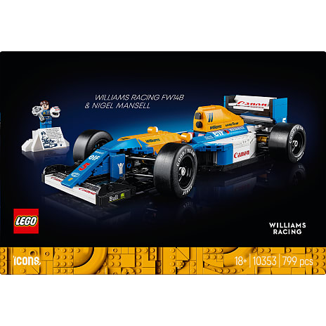 LEGO Icons Williams Racing FW14B og Nigel Mansell 10353
