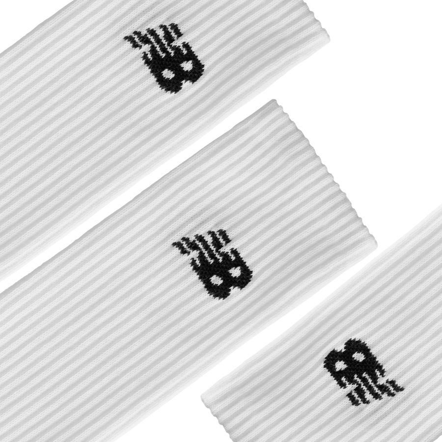 New Balance Chaussettes Everyday Crew Pack de 3 - Blanc
