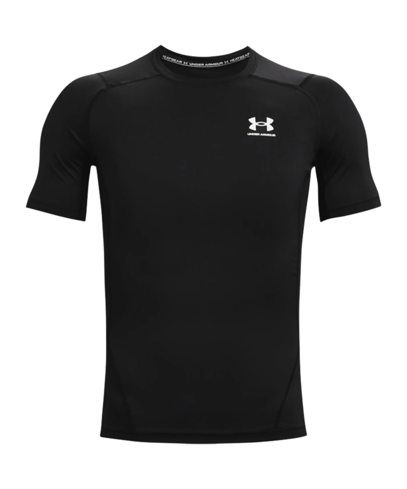 Under Armour HG Compression T-Shirt Schwarz F001
