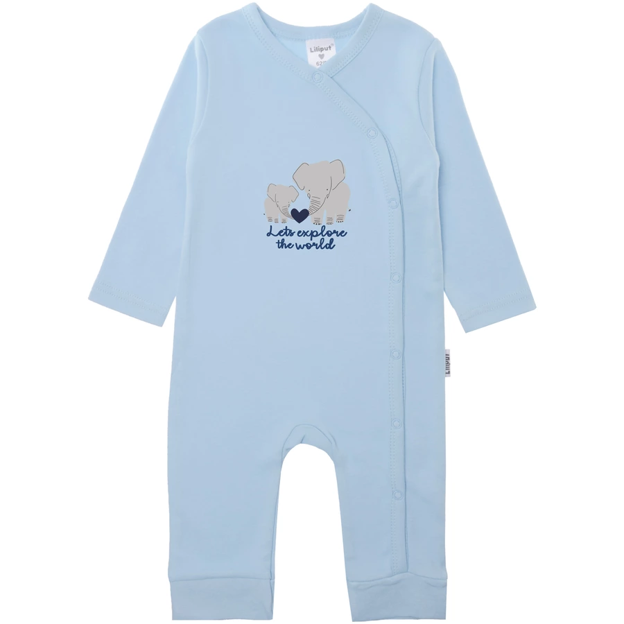 Liliput Jumpsuit Lets explore the world hellblau