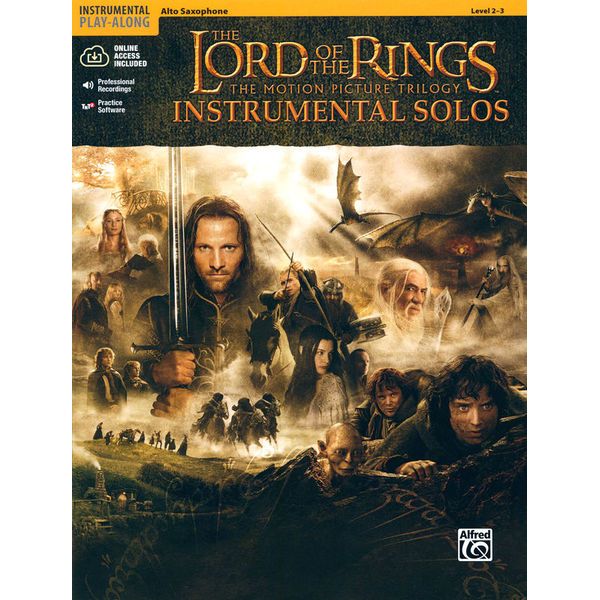 Alfred Music Publishing Lord Of The Rings 1-3 A-Sax