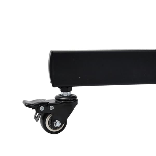 vidaXL TV-stativ hjul 32-70 tommers skjerm maks. VESA 600x400 mm 50 kg