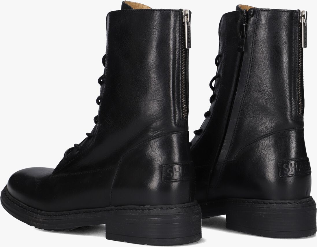 zwarte shabbies veterboots duck lacey