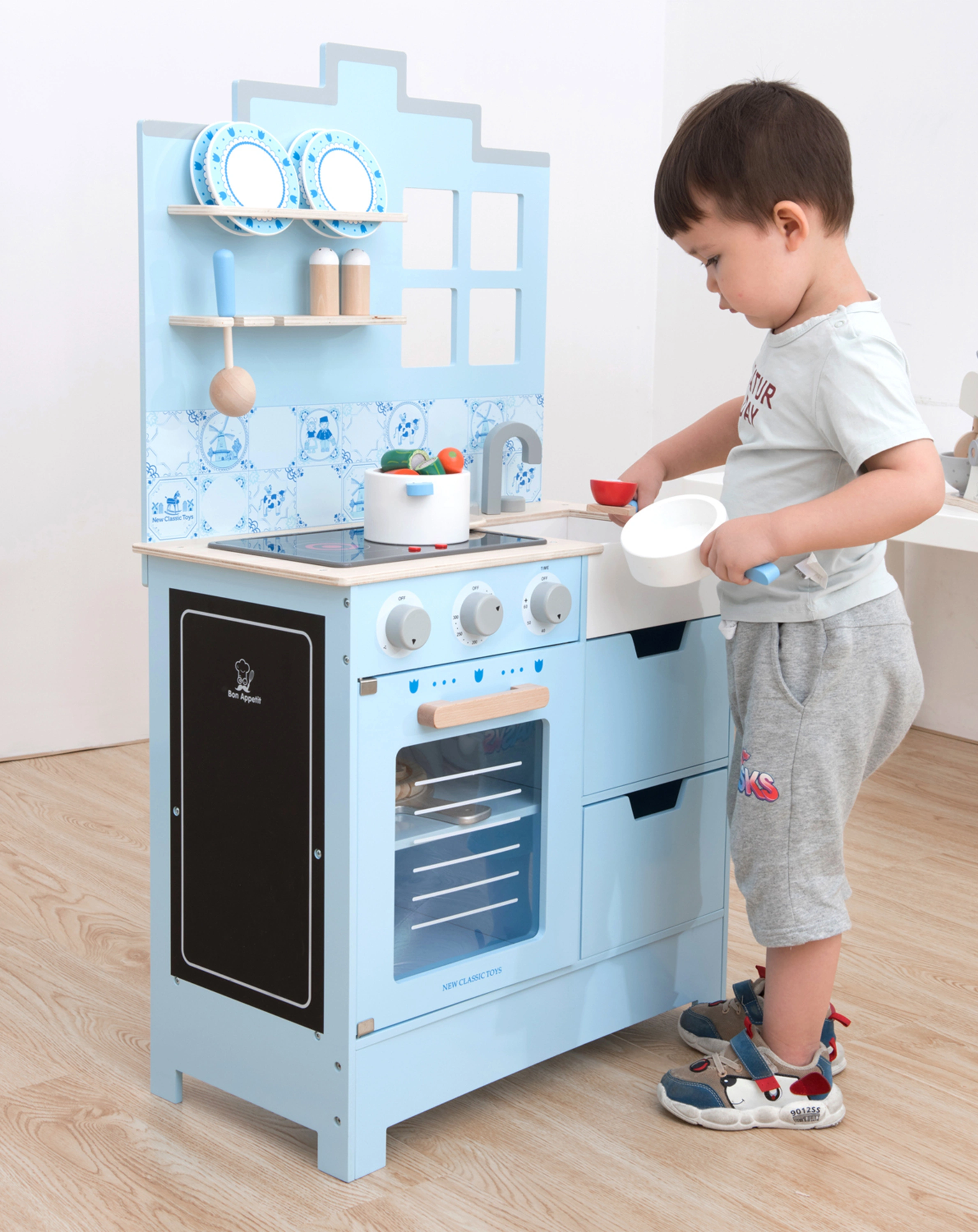 Kinder-Küche DELFT in blau
