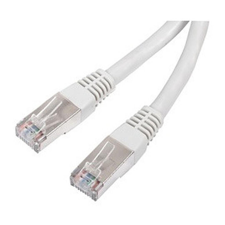 Câble Ethernet RJ45 Cat 6 S/FTP Beige - 15 m