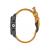 Nixon The Sentry Chrono Leather All Black / Goldenrod