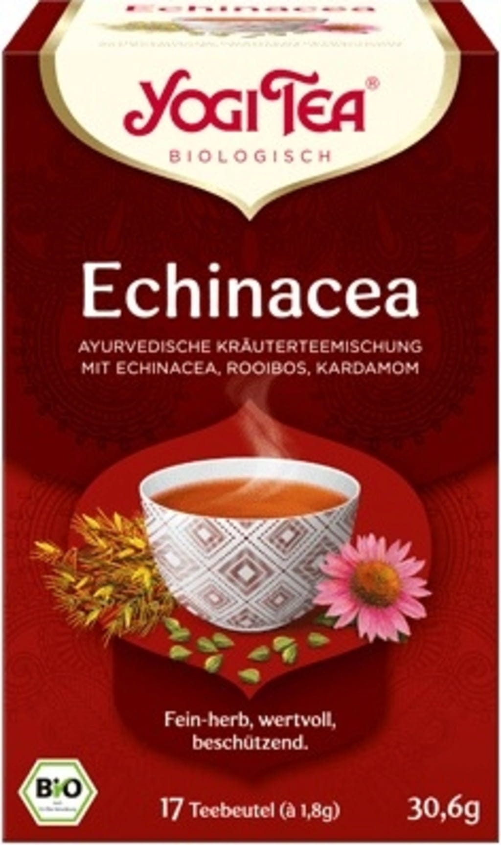 Yogi Tea  Echinacea - Aura Tee Bio, 30,60 g