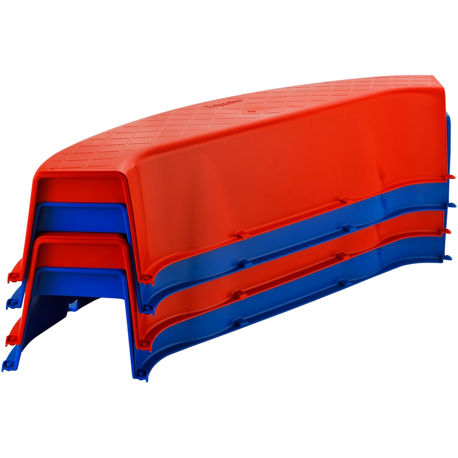 Twipsolino Sandkasten mit Abdeckplane outdoor rot  blau