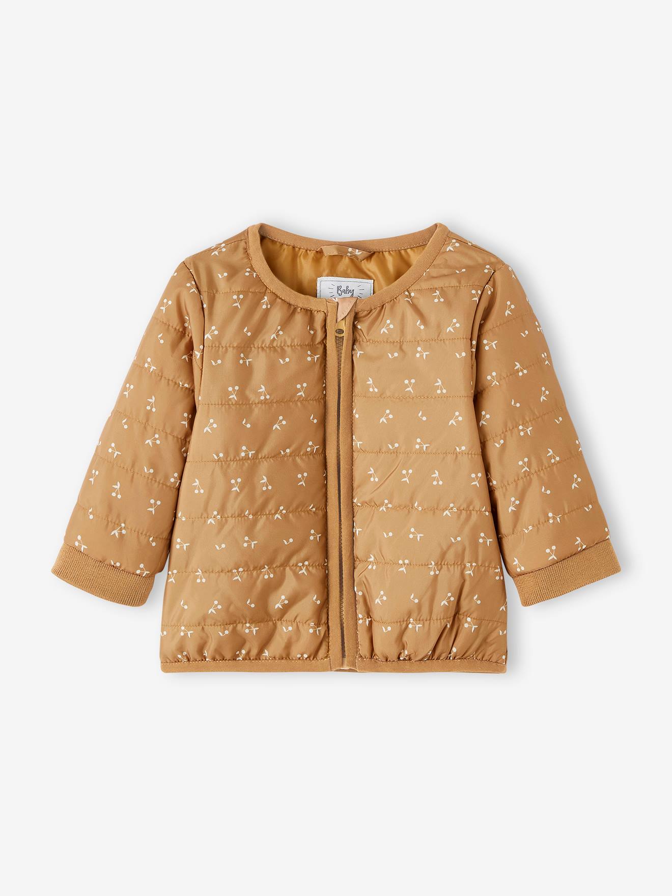 Parka 3 em 1 para bebê menina, azul escuro liso