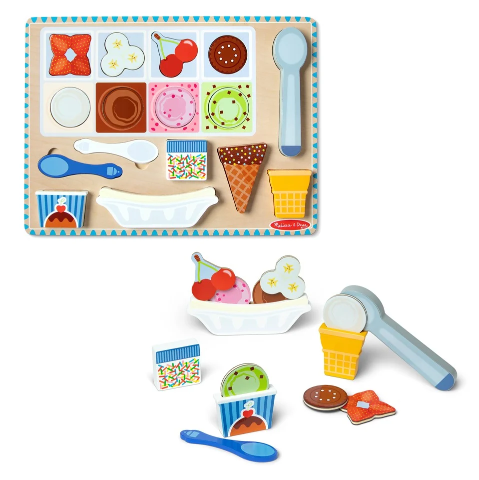 Melissa & Doug - Isvfaffel - Magnetisk Puslespil