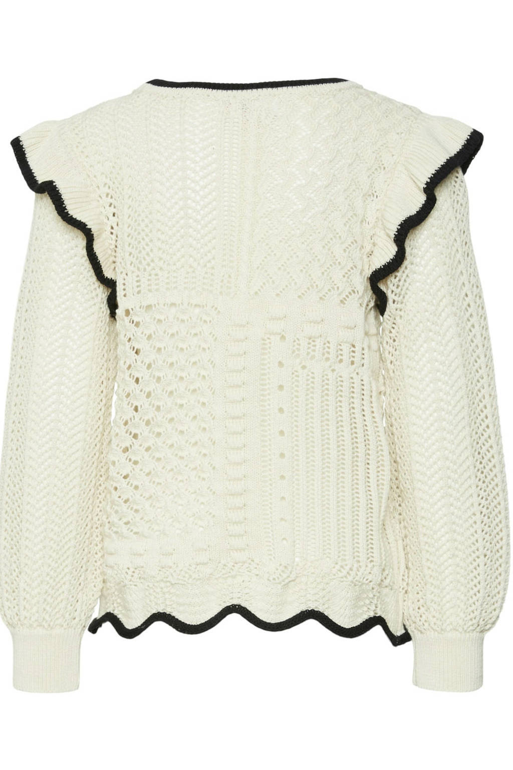 VERO MODA GIRL gebreide trui ecru