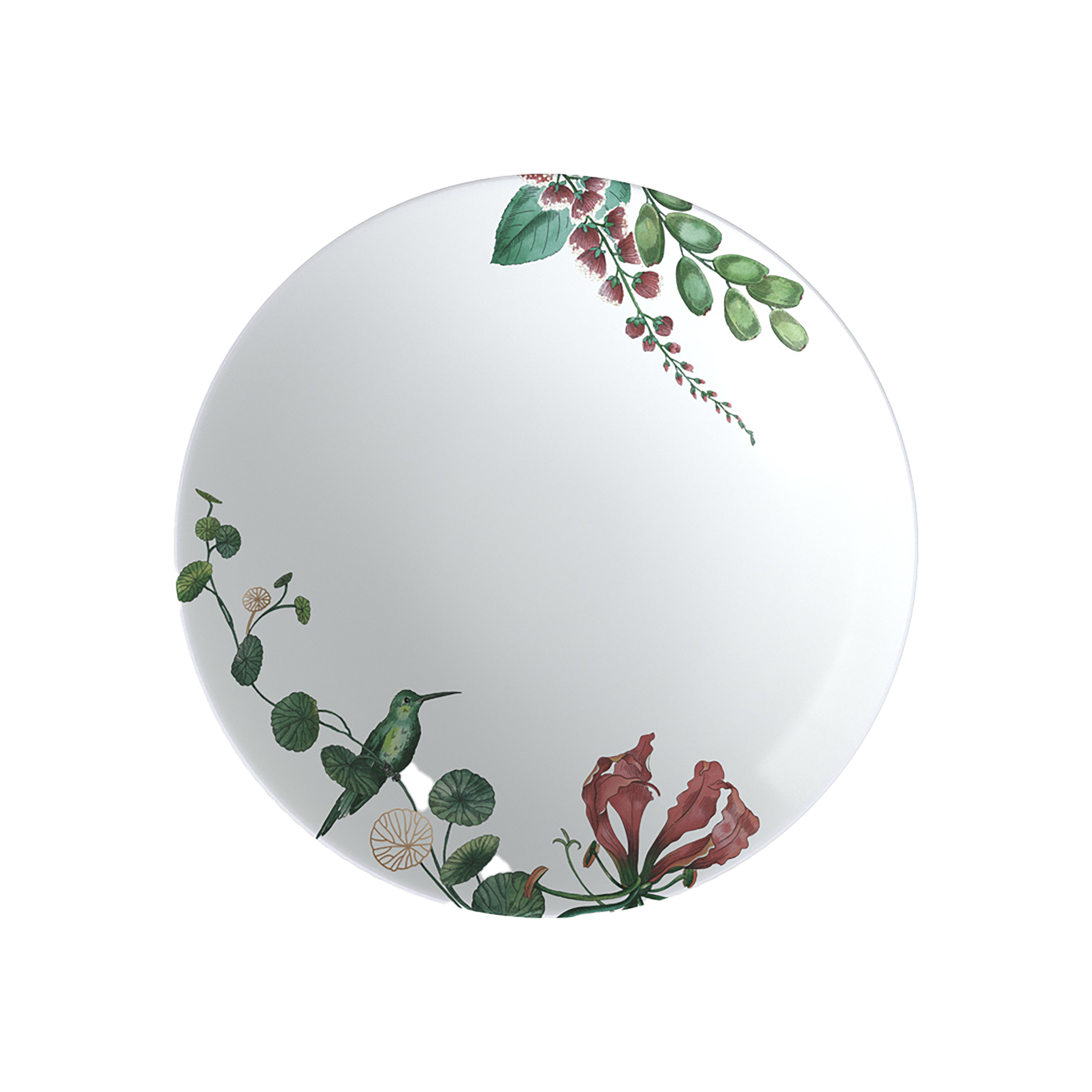 Avarua Soup bowl Multi-colored, 8.7'', Premium Bone Porcelain