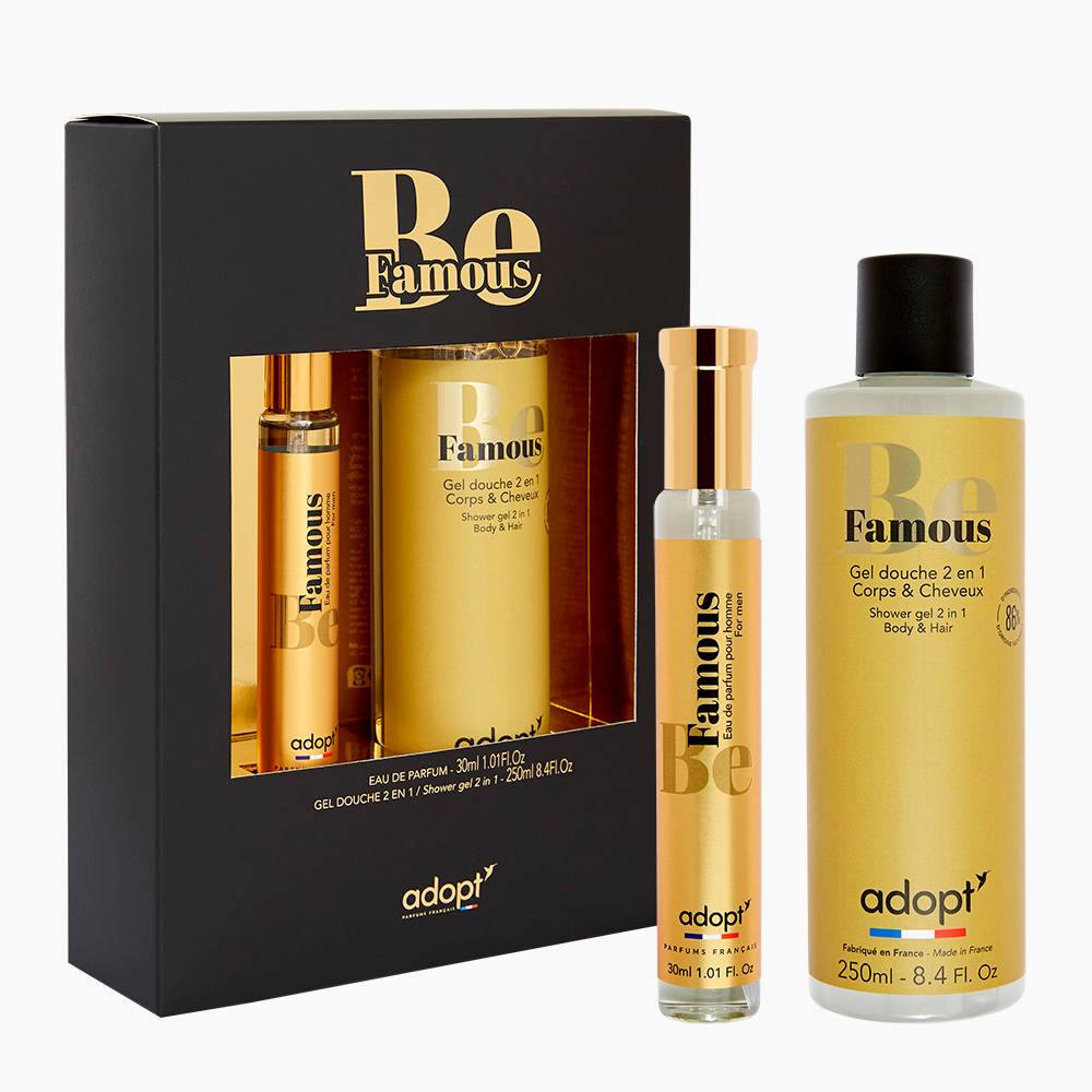 Be Famous - Coffret 30ml + gel douche