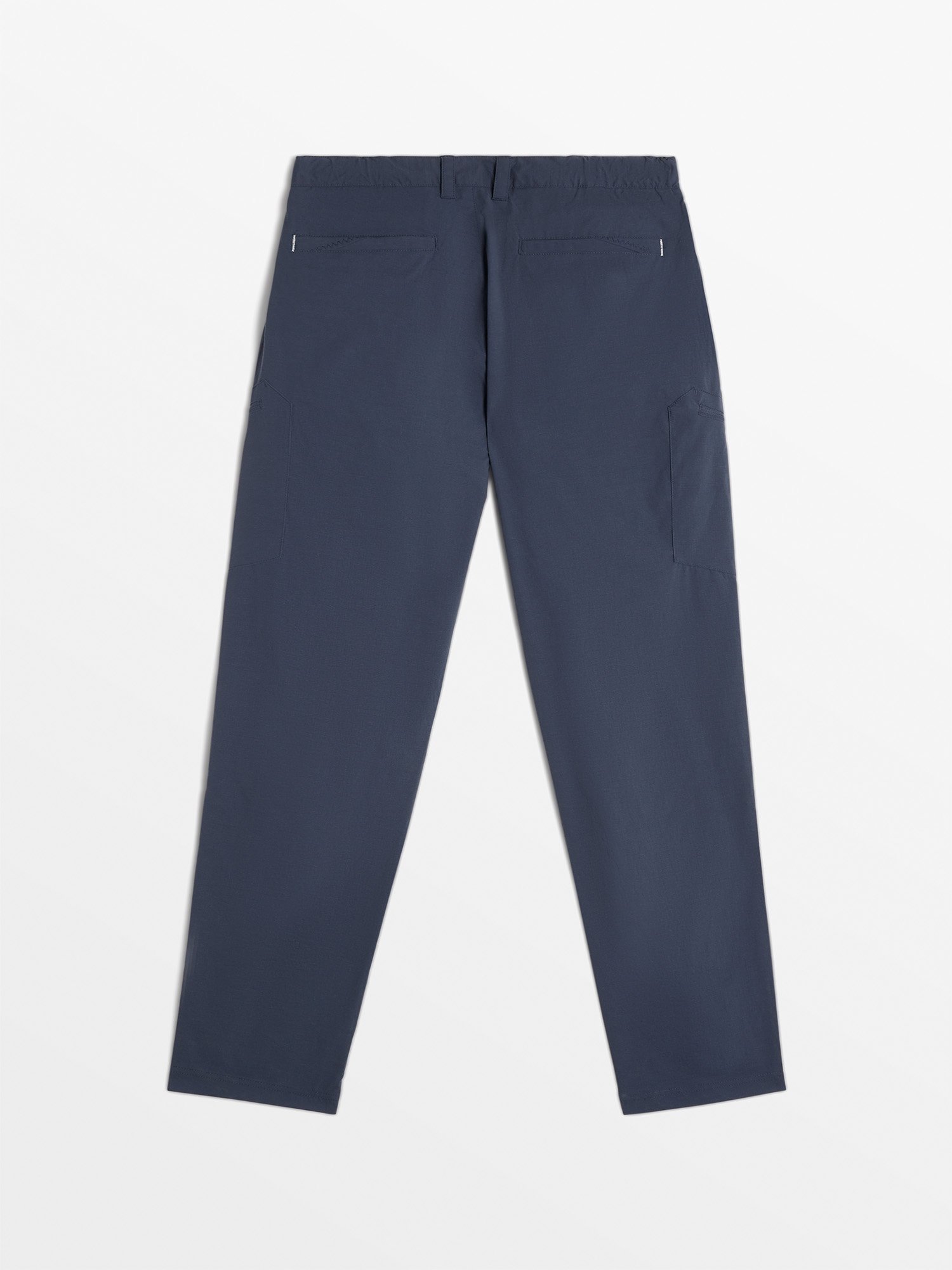 Pantalon Homme Ceinture Elastiquée Avec Poches Marine