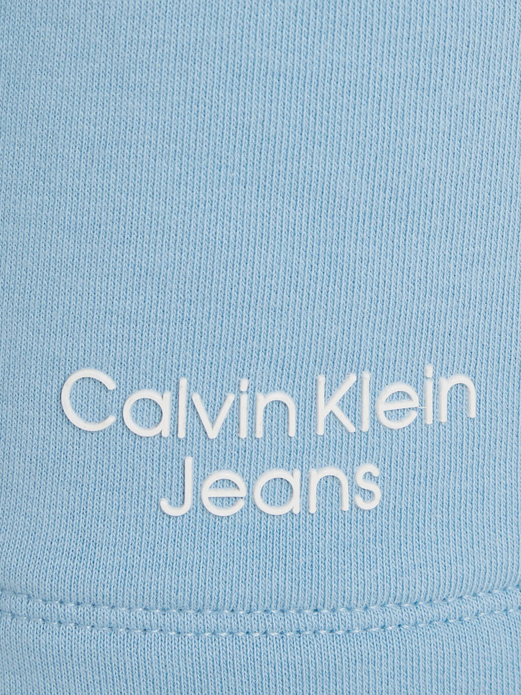 CALVIN KLEIN JEANS sweatshort lichtblauw