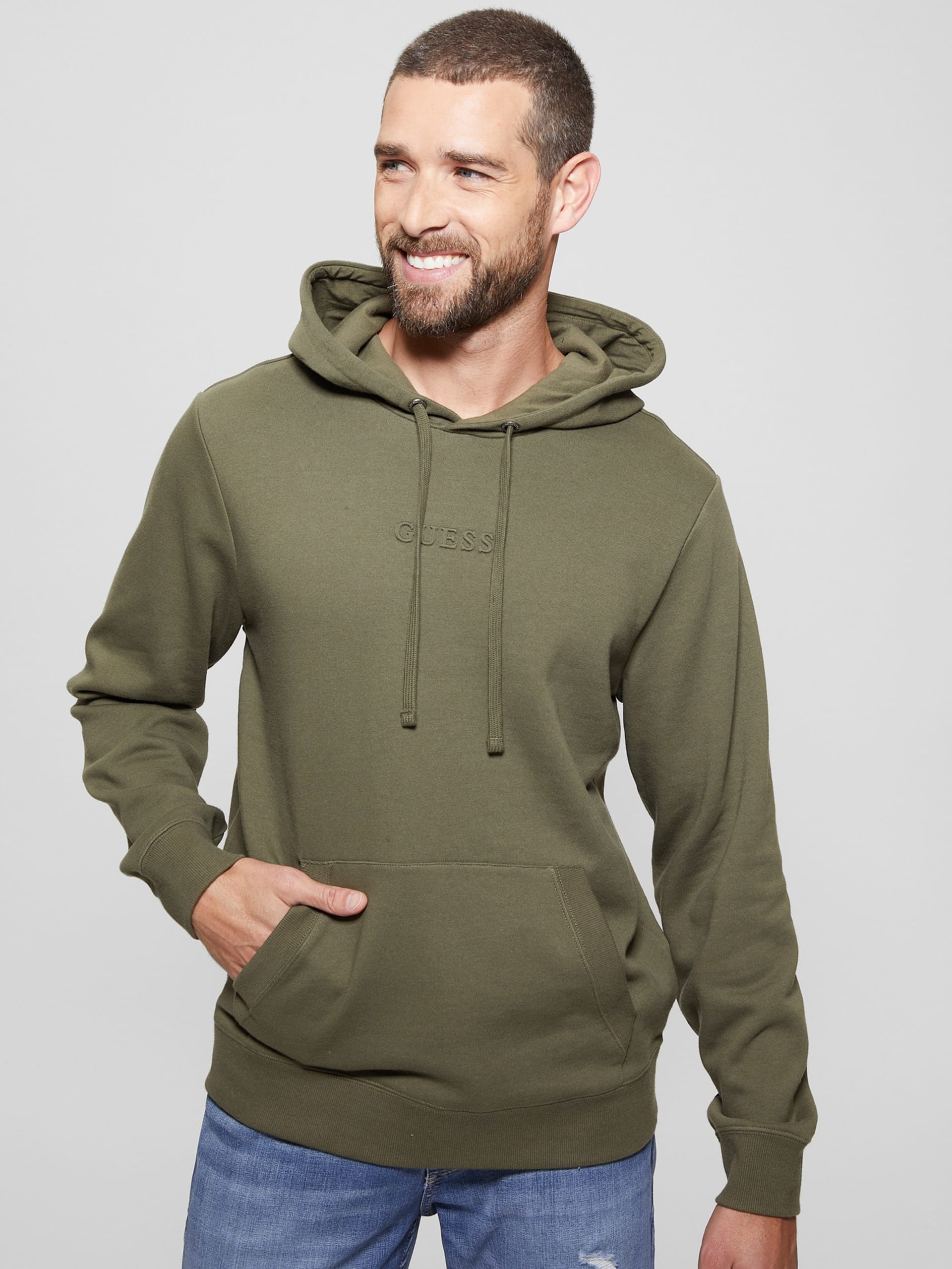 Moletom Eco Roy Embossed GUESS