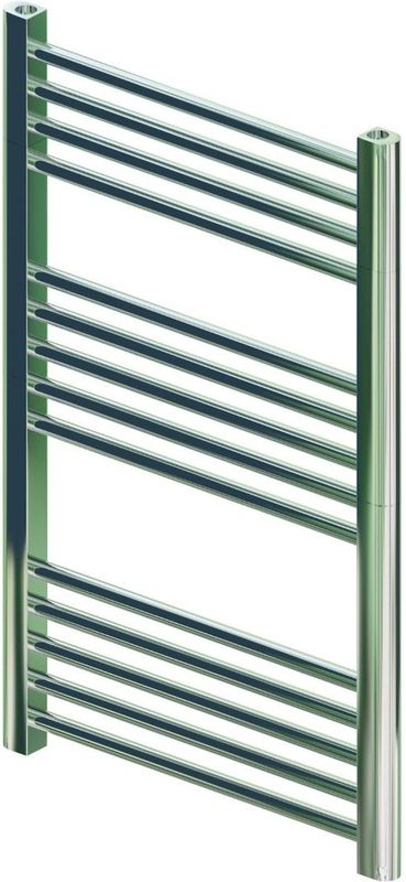 Designradiator - Boss & Wessing - Vertico Multirail - Chroom - 80x50 cm
