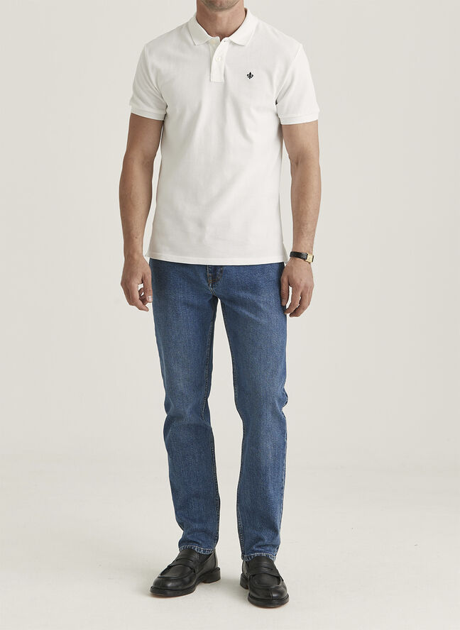 Morris Stockholm New Piqué White