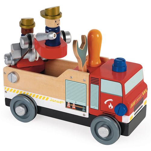 Janod brandweerwagen brico'kids - diy