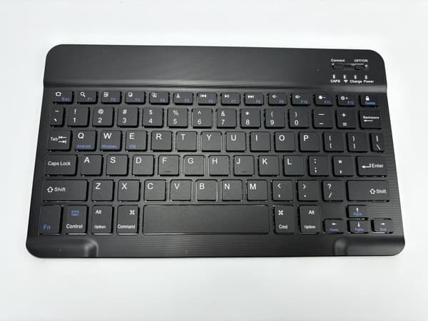 INF Bluetooth-tastatur og -mussett for Samsung Galaxy Tab S6 Lite 10,4 tommer - klassisk svart