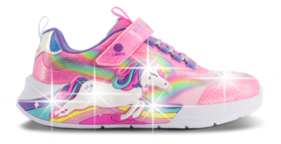 Skechers S-Lights Unicorn Chaser Sneaker Pink 302298N (21-26)