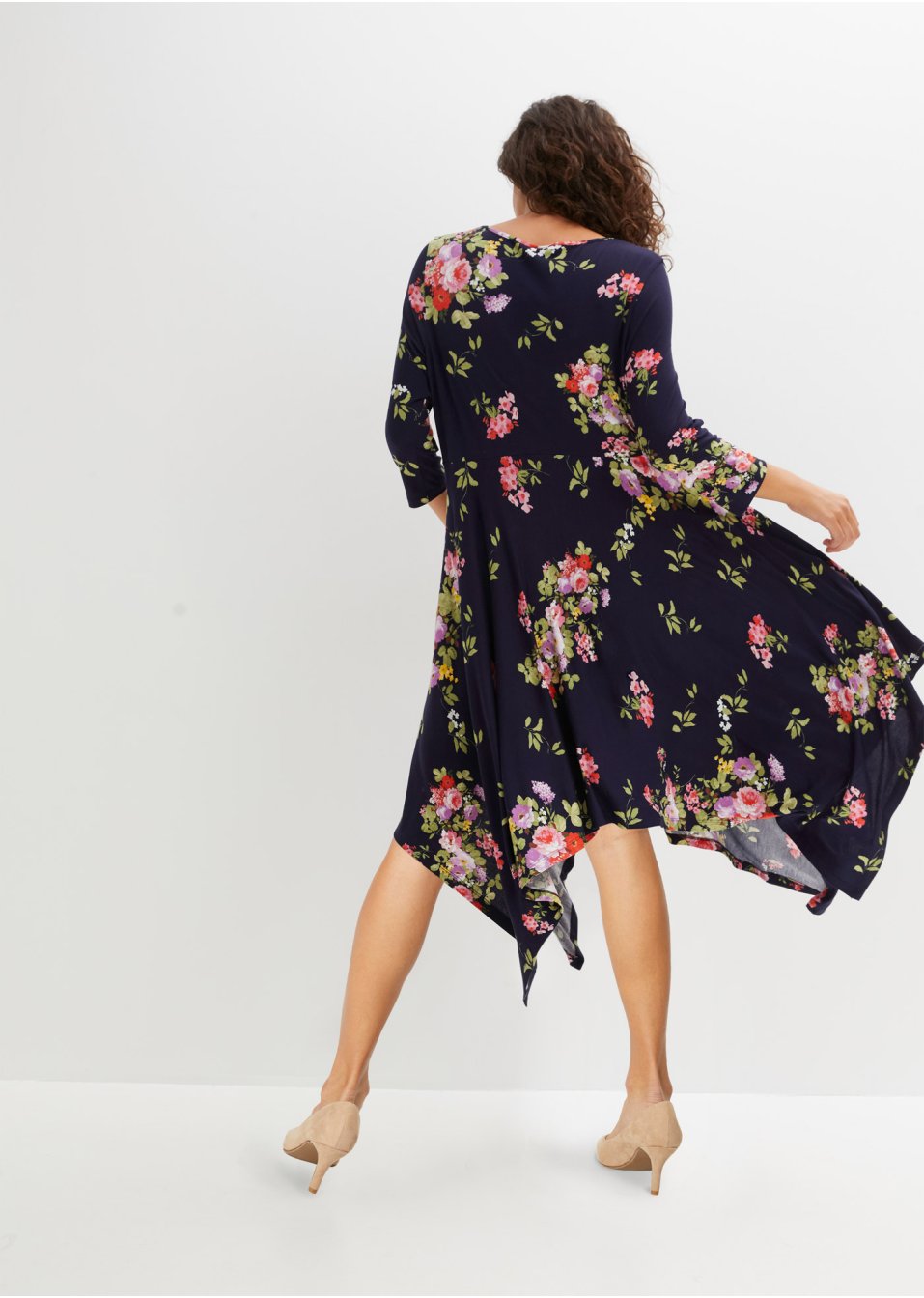 Robe imprimée en viscose