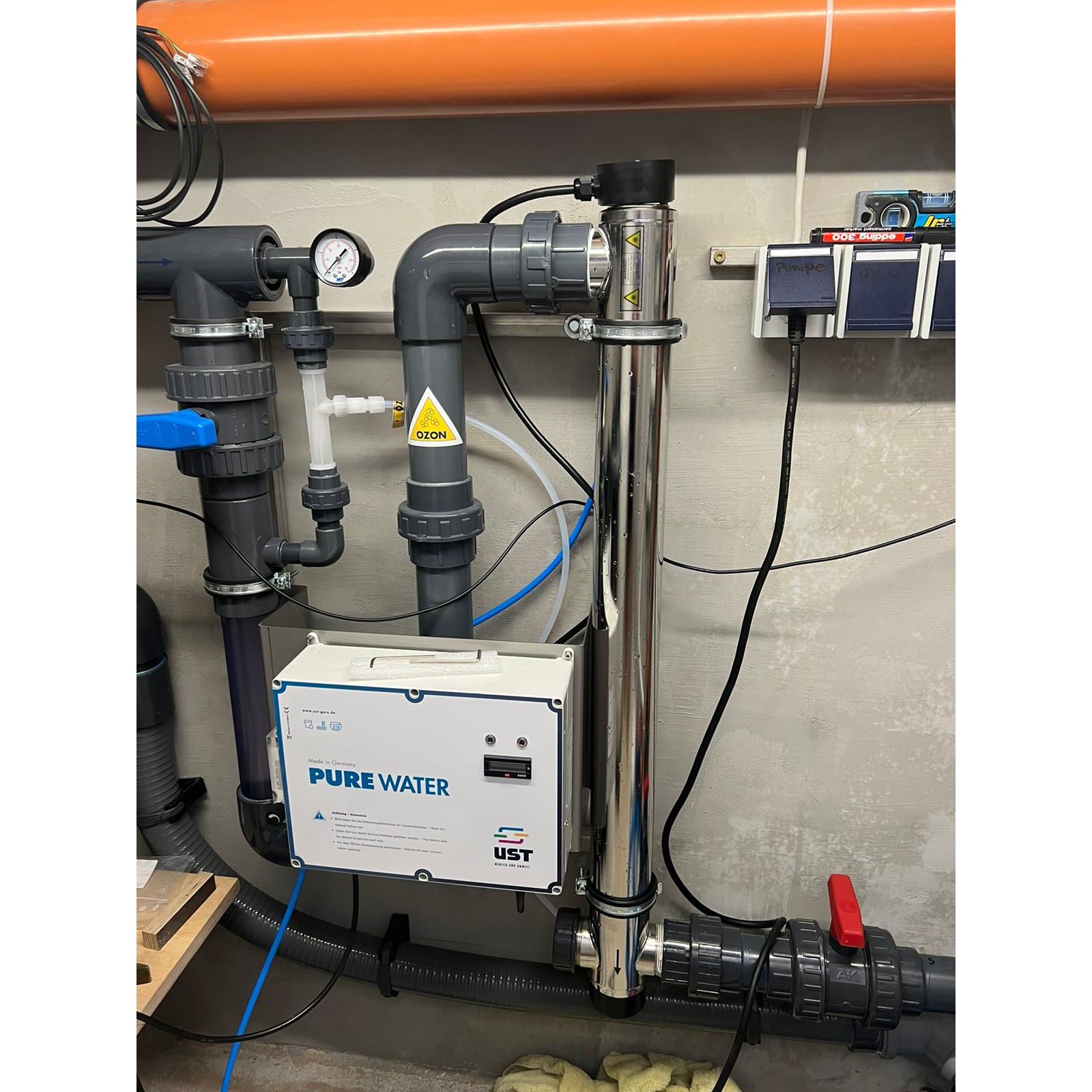 PURE O3 - UVC + Ozon Anlage zur Wasseraufbereitung